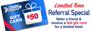 Refer a friend and Stark will thank you with $50